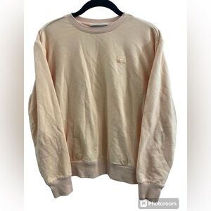 Fila Peach Quartz Fresh Terry Long Sleeve Crewneck Sweatshirt Sz(S)